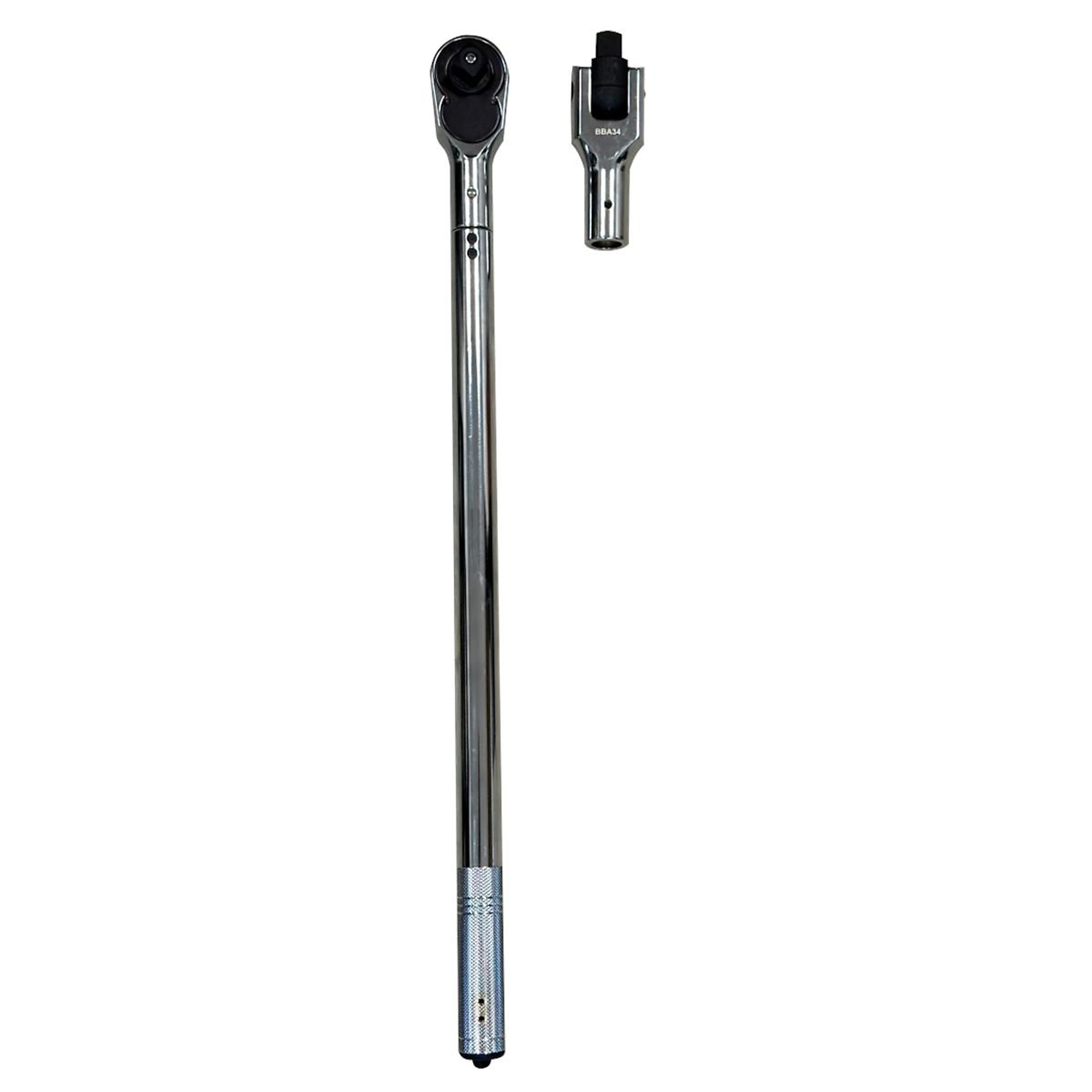 VIM Tools Heavy-Duty Extendable Ratchet and Breaker Bar Kit — 3/4in. Drive, 48T Reversible Ratchet Head, Model# VIMHDR34K